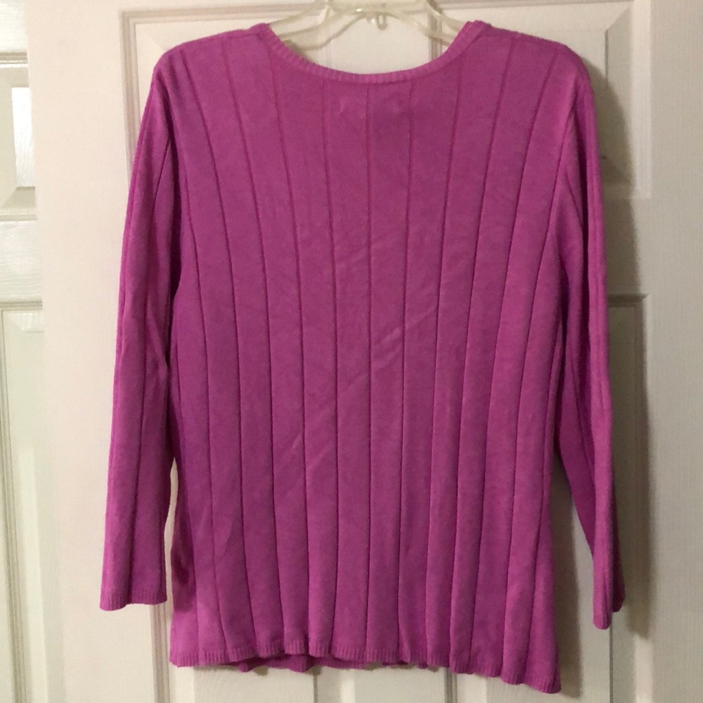 2pc sweater set 3/4 sleeve - Picture 2 of 2